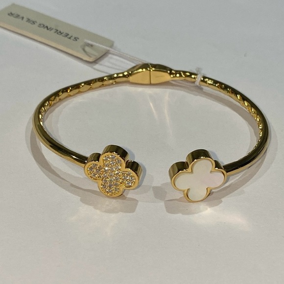 Rachel Zoe Jewelry Rachel Zoe 8k Gold Sterling Crystal Mother Of